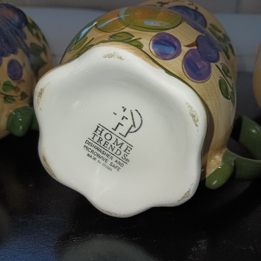 Home Trends Granada Mugs Set Of 3 - Picture 2 of 8